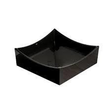 CUBA DE APOIO JAPI RAVENA PRETA 34,5X34,5X15,5CM