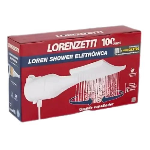 CHUVEIRO ELETRÔNICO LORENZETTI LOREN SHOWER 220V 7500W