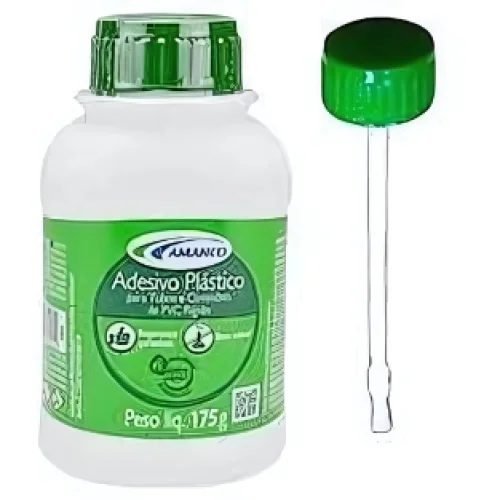 ADESIVO PLÁSTICO PARA TUBOS PVC POTE 175G AMANCO
